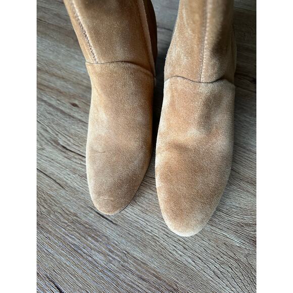 Franco Sarto Brown L-Pia Ankle Boots Size 8 - Picture 3 of 6